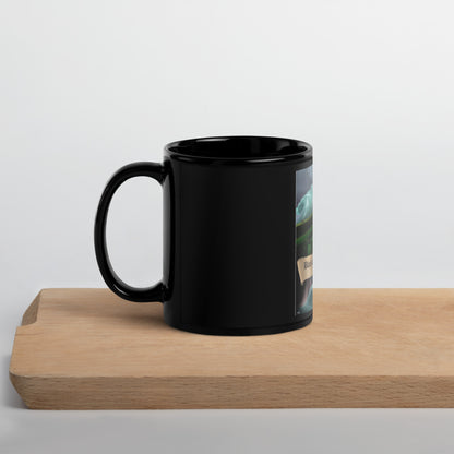 Black Glossy Mug